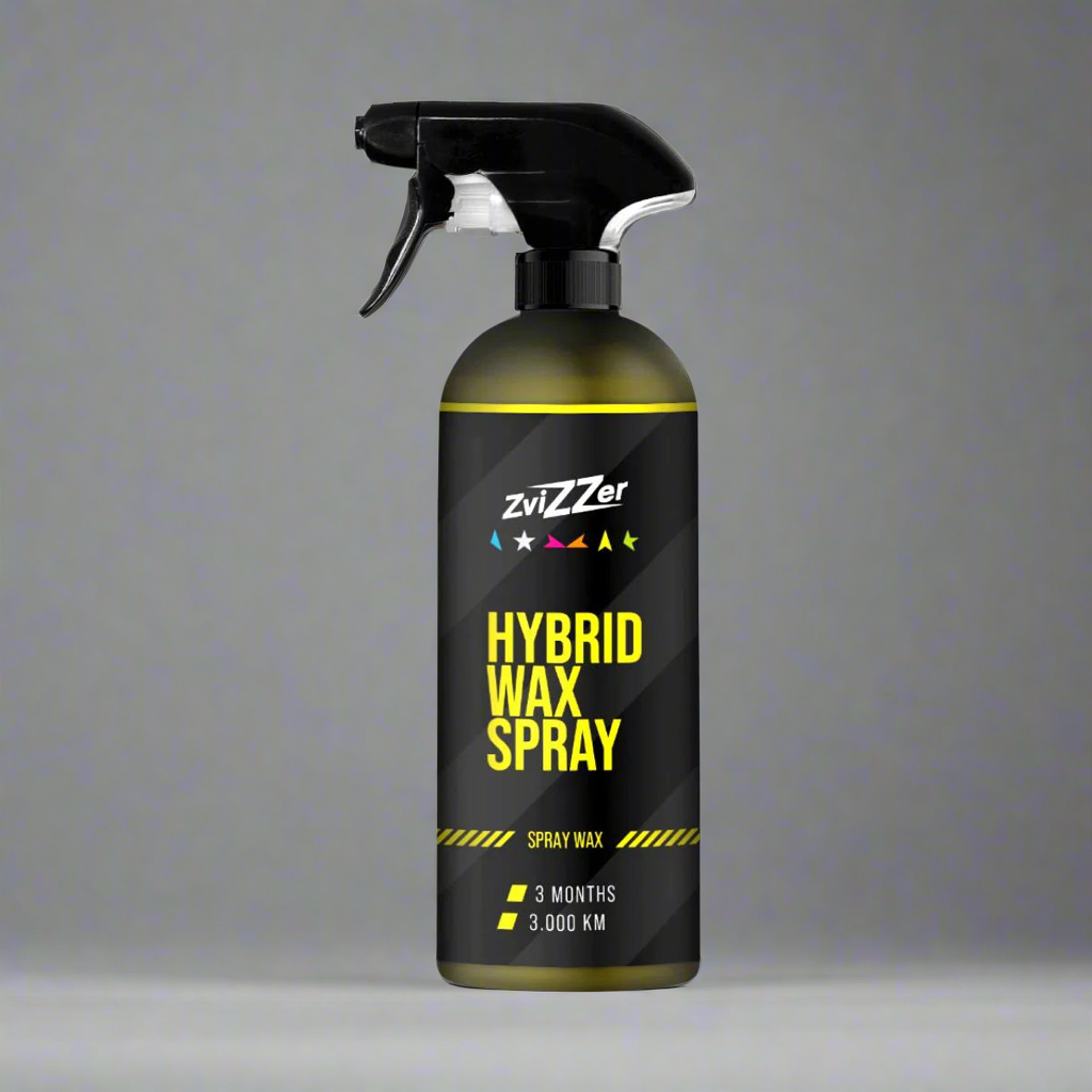Zvizzer Hybrid Spray Wax easy application and results