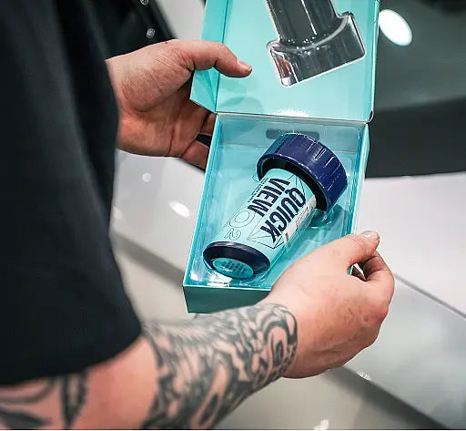 GYEON Q² QuickView 120ml – Hydrophobic Glass Sealant & Rain Repellent