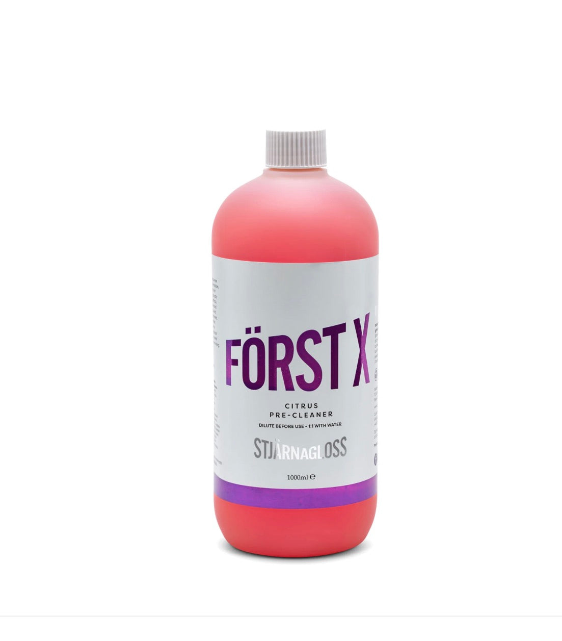 STJÄRNAGLOSS - Först X - Citrus Pre-Wash Concentrate 1 litre & 5 litre