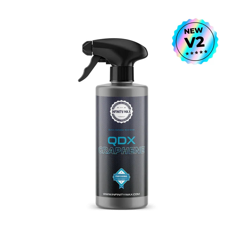 Infinity Wax QDX Graphene V2 500ml – Graphene Quick Detailer, Gloss Enhancer & Paint Protection
