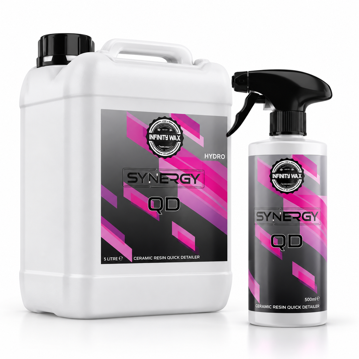 Infinity Wax Synergy QD – SiO₂ Ceramic Quick Detailer | 500ml & 5L
