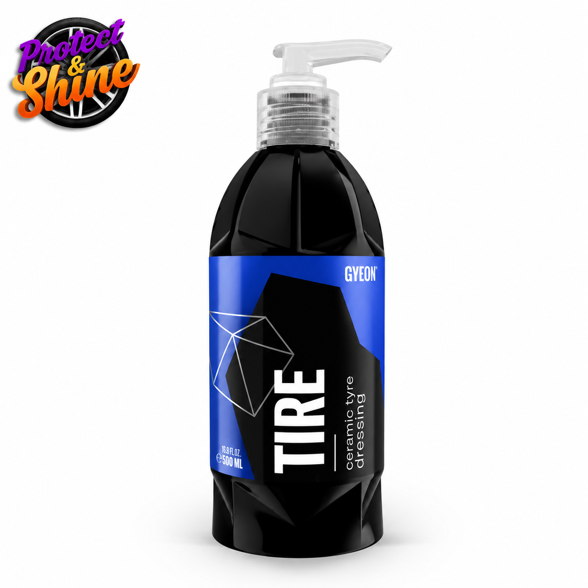 GYEON Q² Tire 500ml – SiO₂ Ceramic Tyre Dressing & Long-Lasting Tyre Sealant