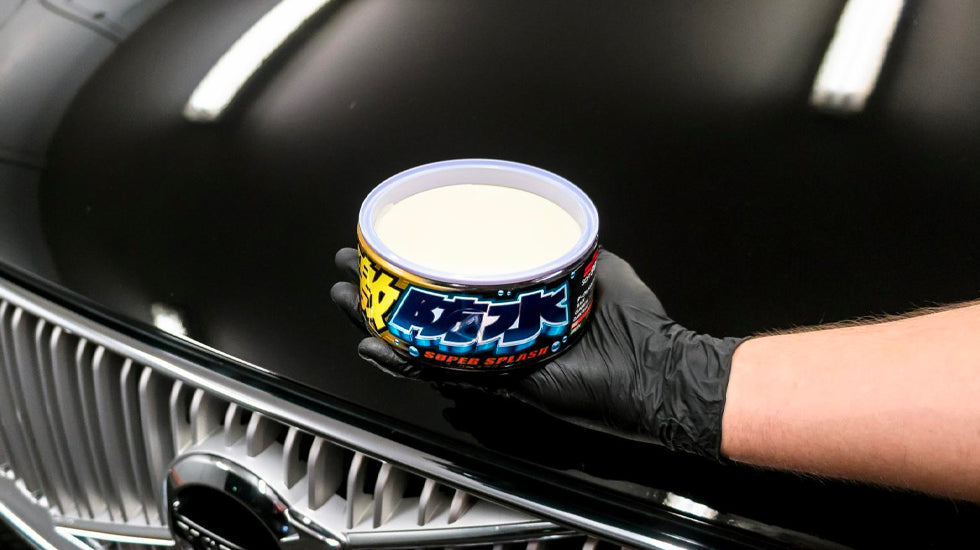 Soft99 - Water Block Super Splash Dark hard car wax, 300 g