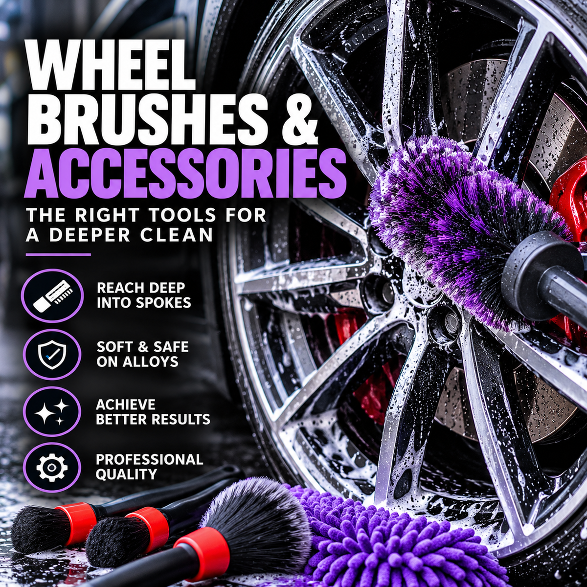 Wheel Brushes & Accessories