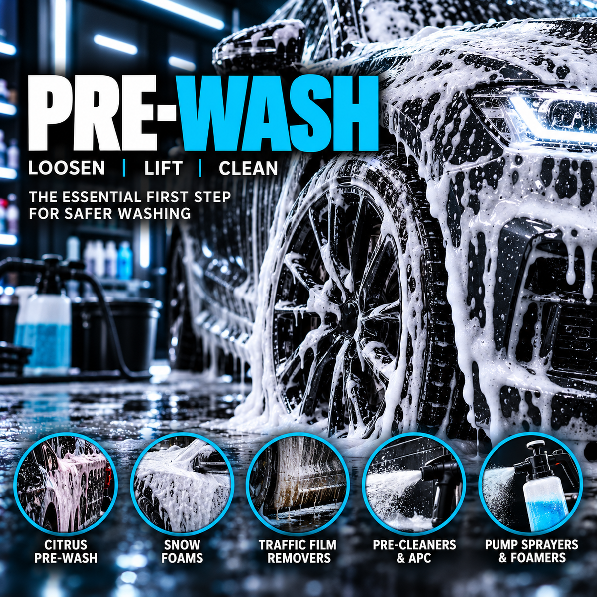 Pre-Wash & Snow Foam