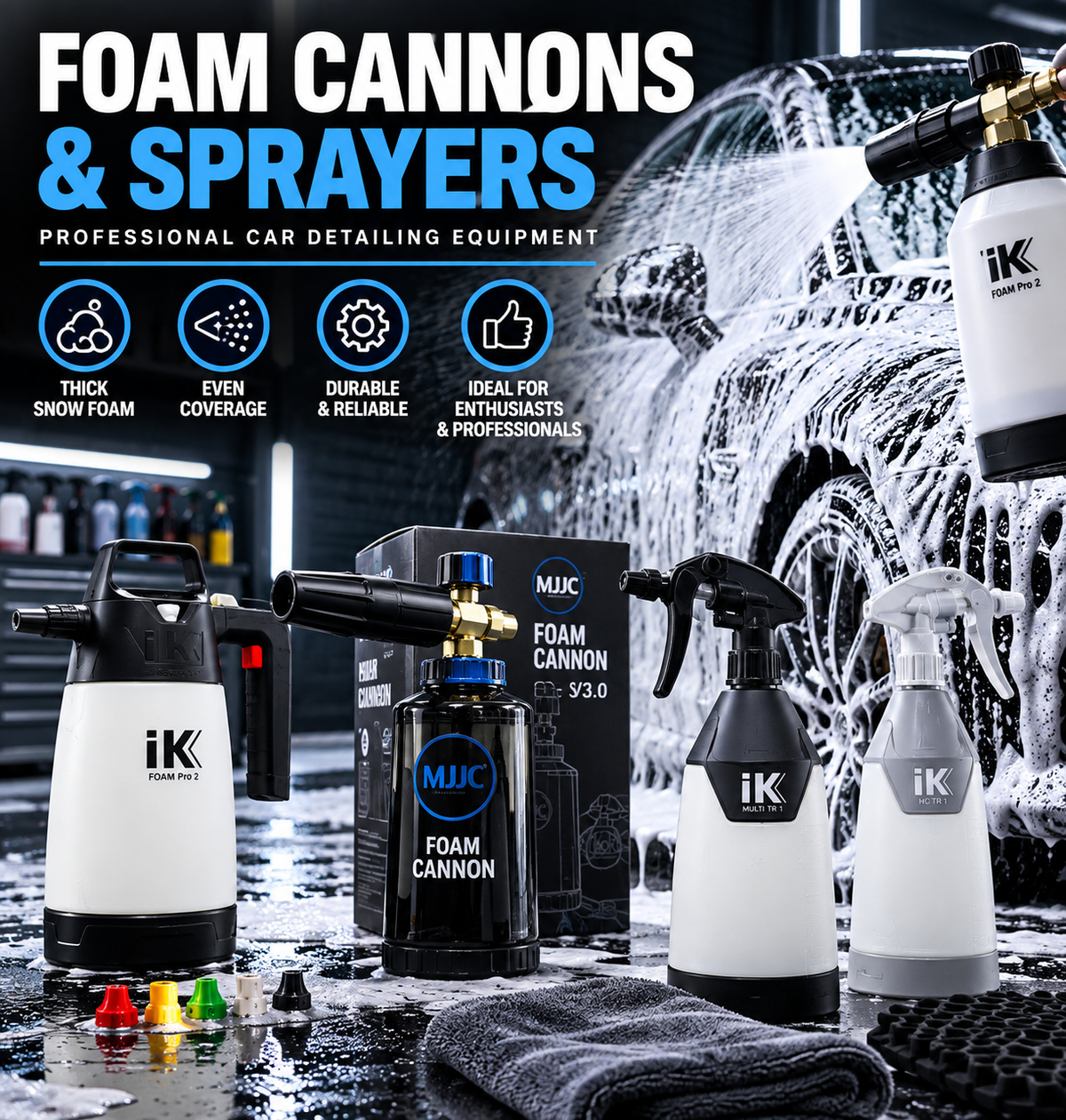 Foam Cannons & Sprayers