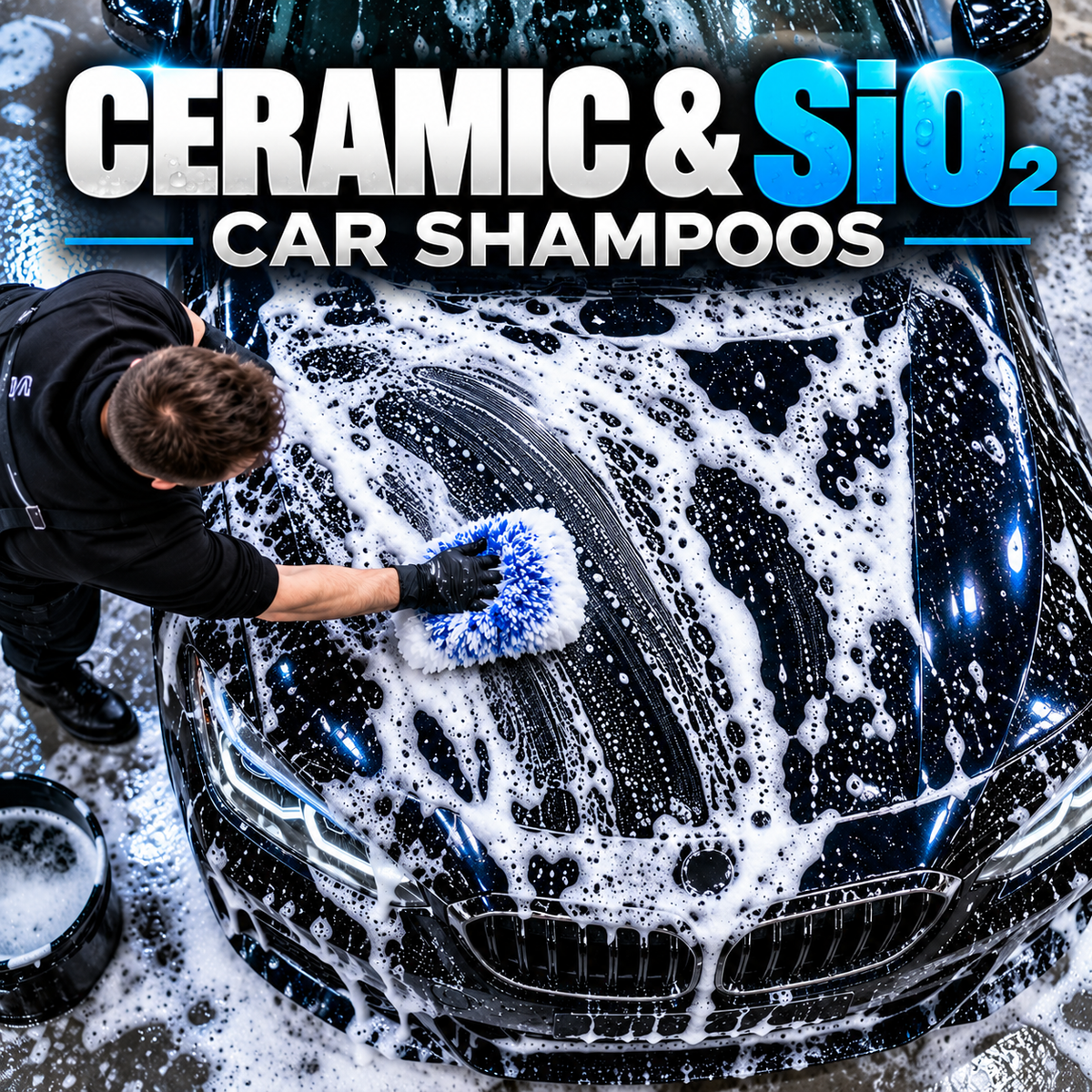 Ceramic & SiO₂ Car Shampoos