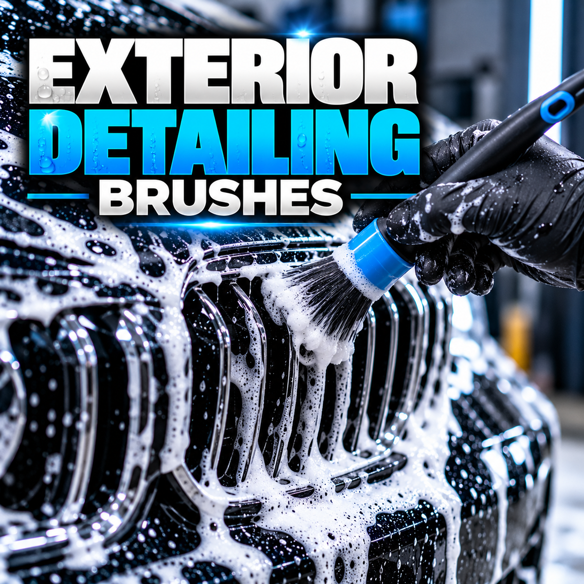 Exterior Car Detailing Brushes