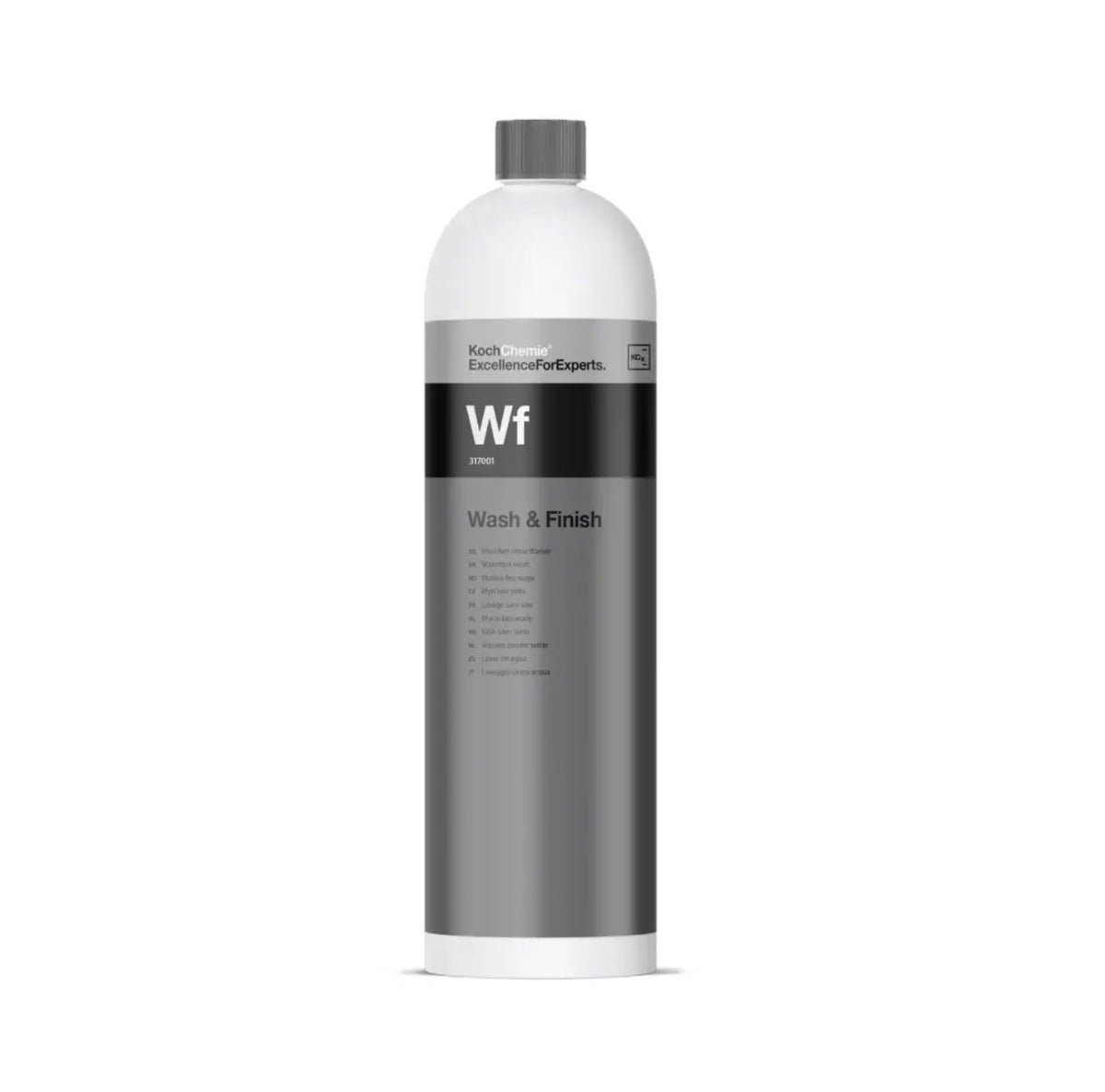 Koch-Chemie Wash & Finish WF 1 Litre – Waterless Car Wash, Cleaner & Gloss Enhancer