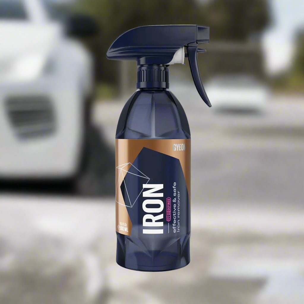 Gyeon iron redefined the perfect product to remove rust particles from your vehicle bodywork