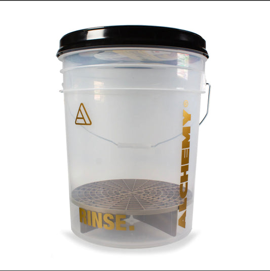 Alchemy - Clear Rinse Bucket - Lid - Guard