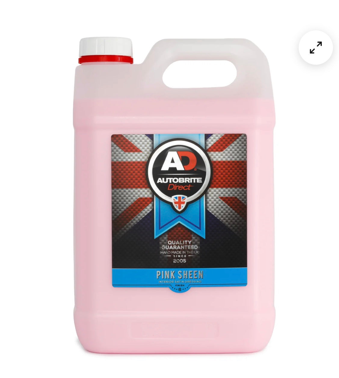 Autobrite Direct Pink Sheen Interior Satin Dressing 500ml & 5L | Car Dashboard & Plastic Trim  – 2026