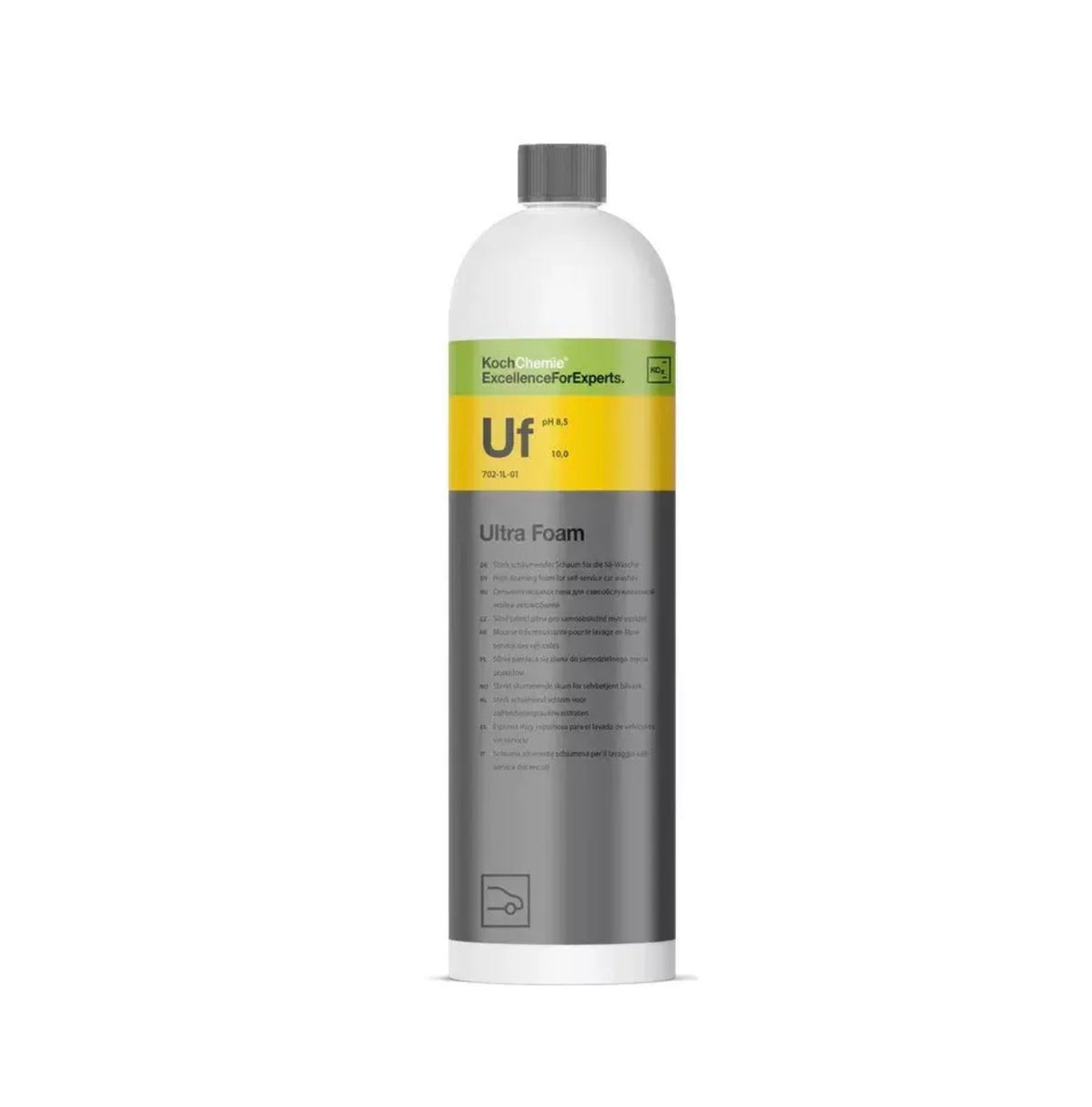 Koch-Chemie UF Ultra Foam 1 Litre – High Foaming Car Shampoo & Snow Foam