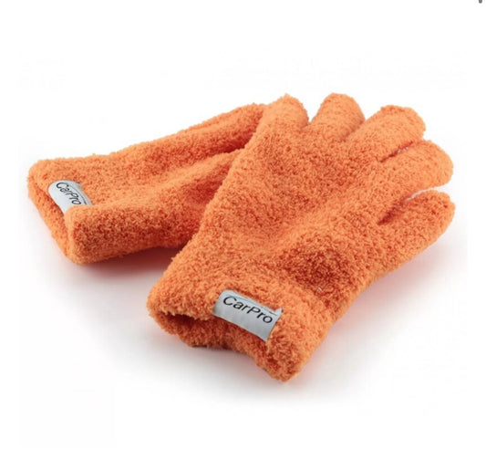 CarPro - Orange Microfibre Detailing Gloves