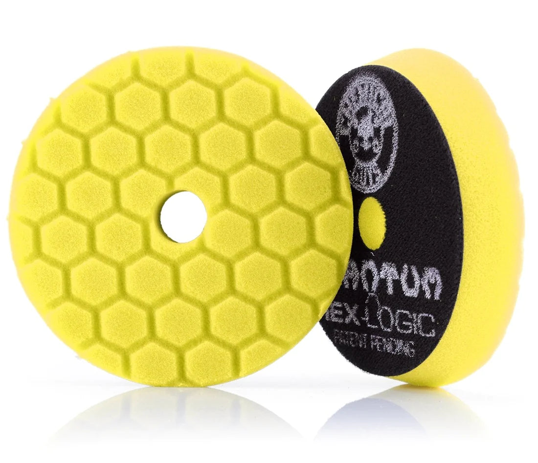 Chemical Guys - Hex-Logic Quantum 5.5" Pad - Yellow Heavy Cut