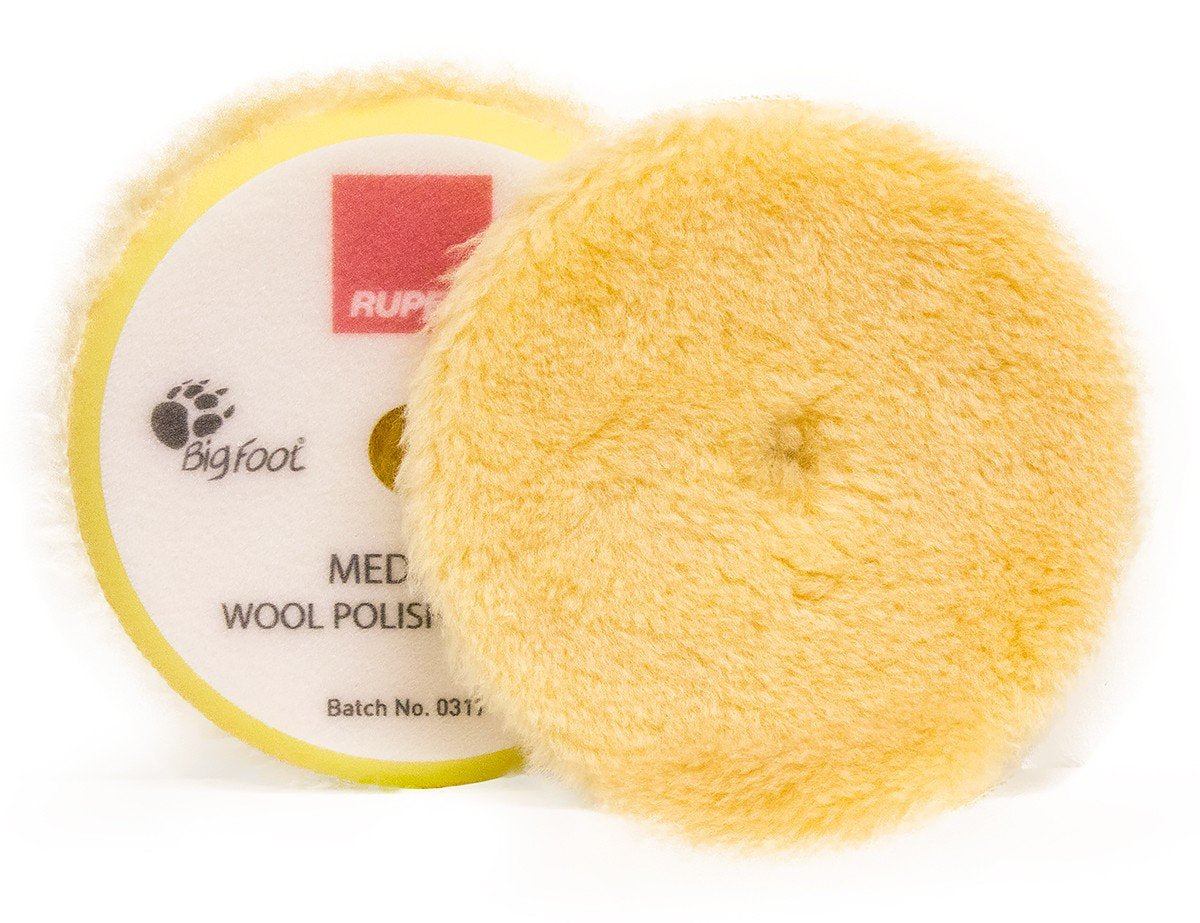 Rupes - Yellow Medium Wool Polishing Pad