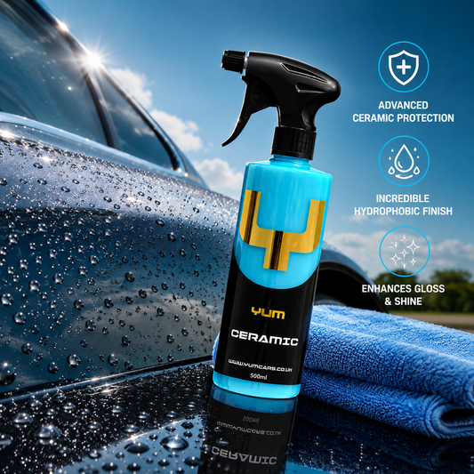 YUMCARS Ceramic Spray Sealant 500ml – Hydrophobic Paint Protection & QD