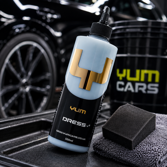 YUMCARS Dress V2 500ml – Premium Tyre & Trim Dressing