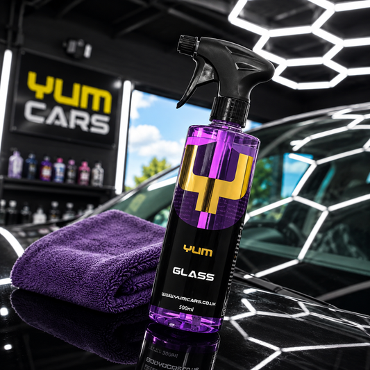 YUMCARS Glass 500ml – Streak-Free Car Glass Cleaner