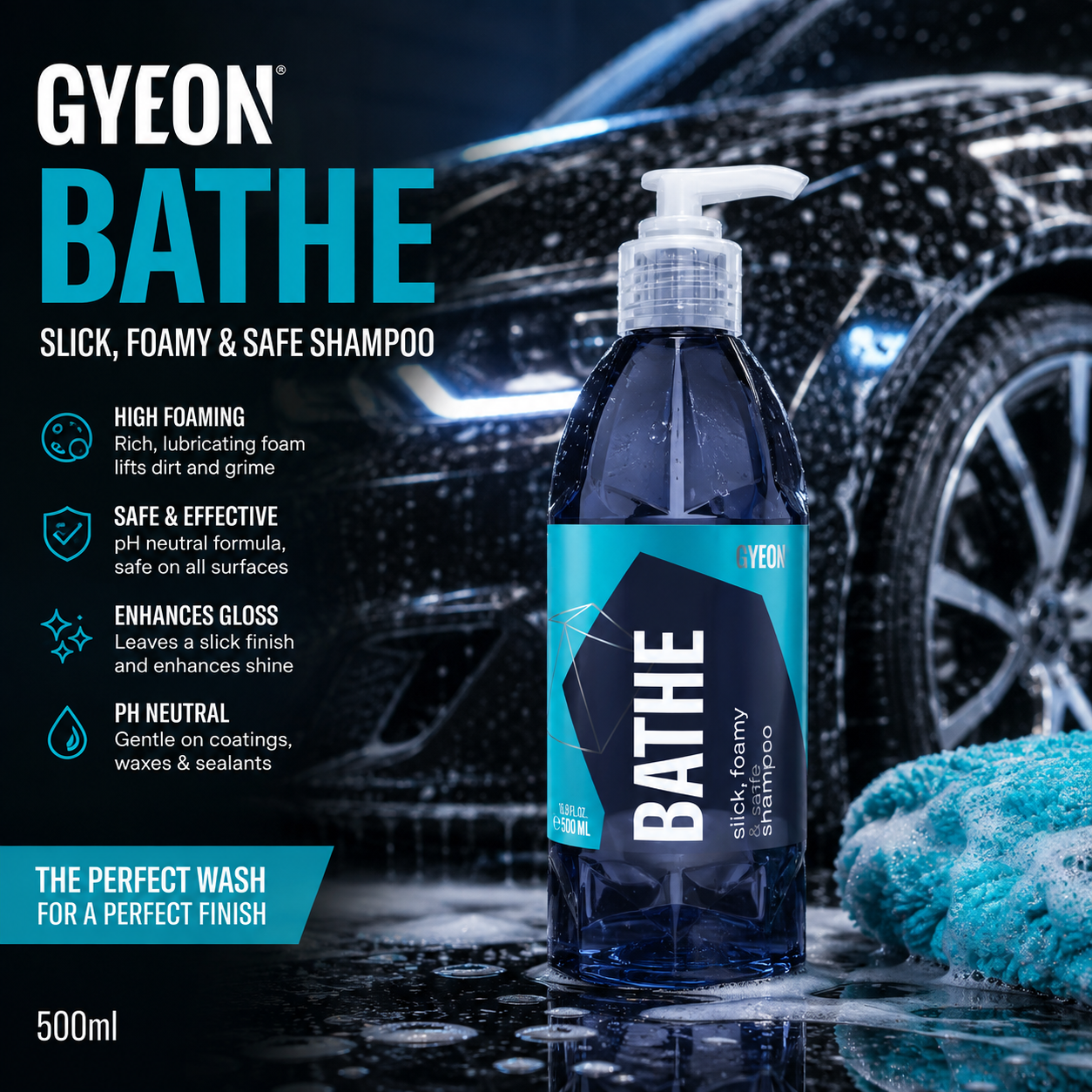 GYEON - Q²M Bathe Shampoo