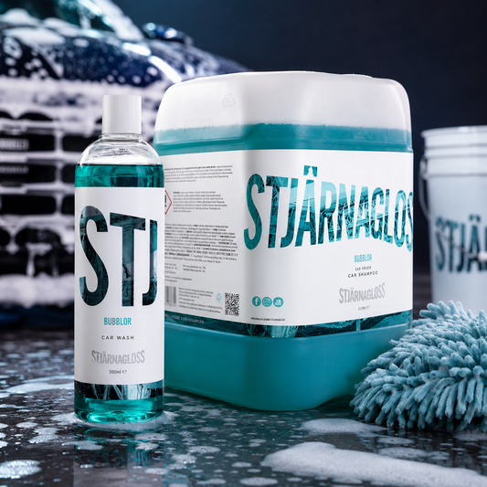 STJÄRNAGLOSS - Bubblor-pH-Neutral Pure Car Shampoo - 500ml & 5 litre