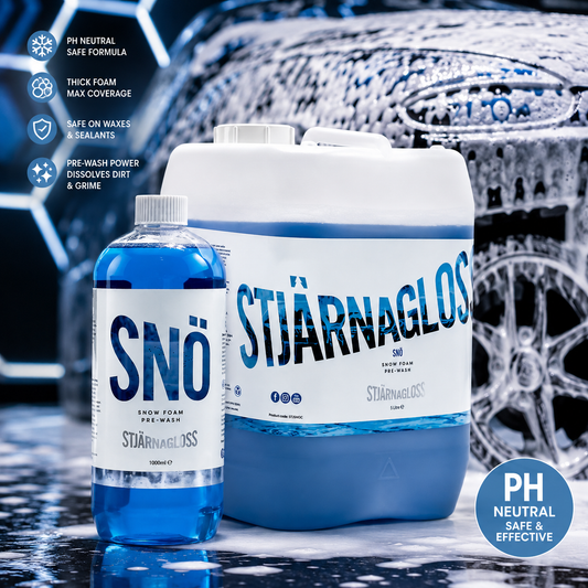 STJÄRNAGLOSS - Snö-PH Neutral Snow Foam Pre-Wash - 1 litre & 5 litre