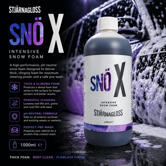 STJÄRNAGLOSS -  Snö X lntensive Snow Foam Pre-Wash - 1 Litre