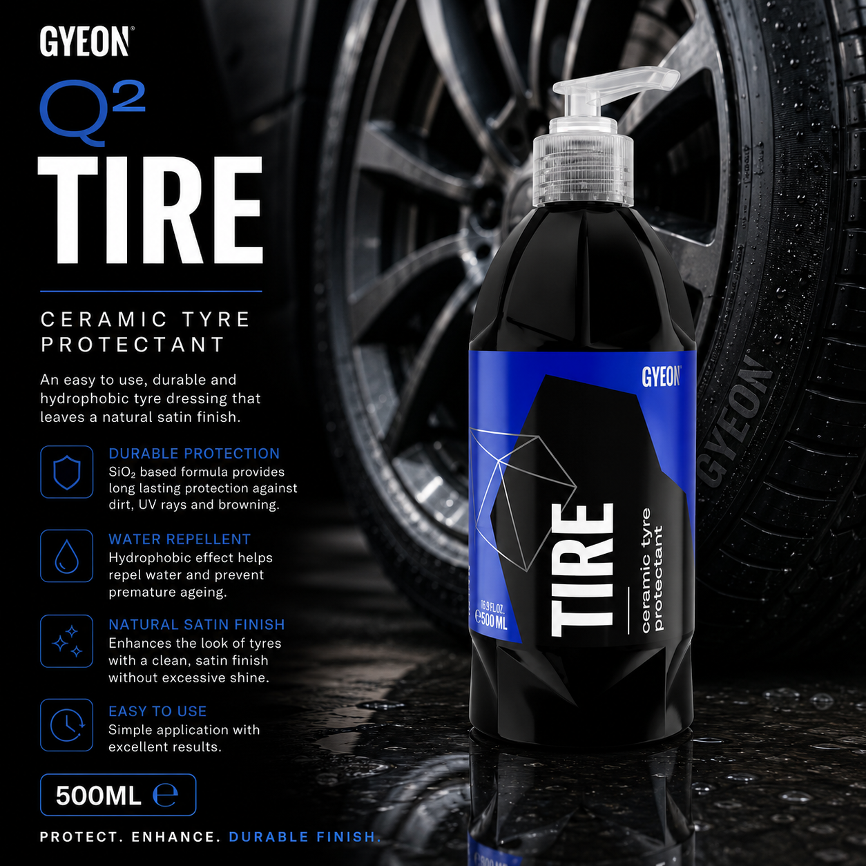 GYEON - Q2 Tire - 500ml