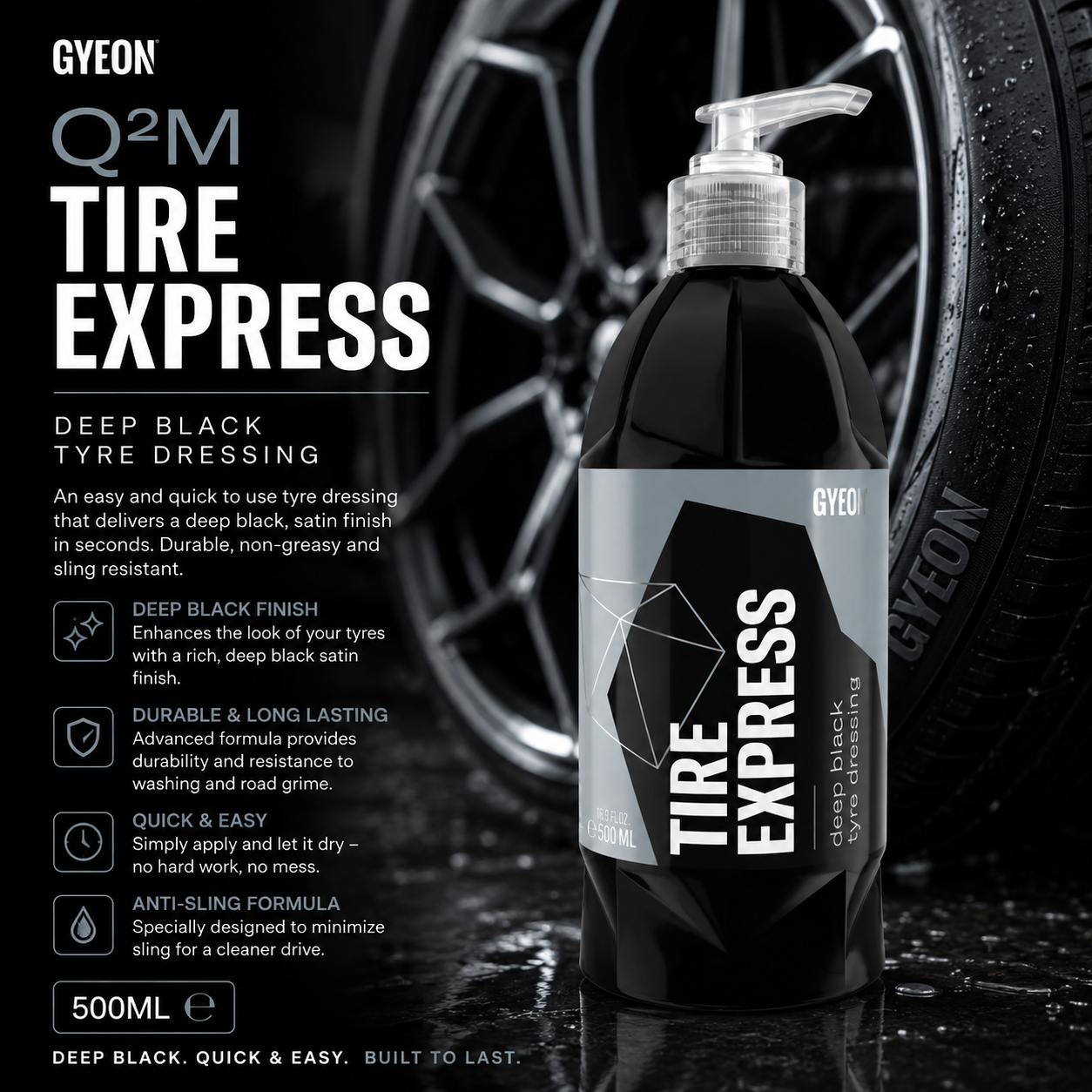 Gyeon Q²M Tire Express - 500ml
