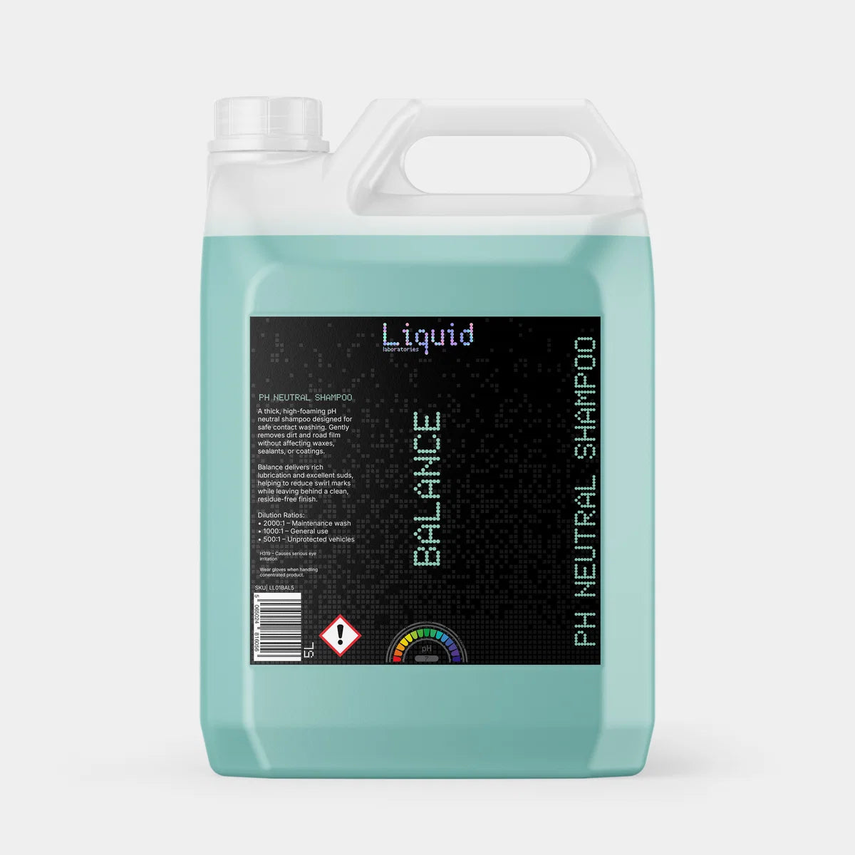 Liquid Laboratories Balance pH Neutral Car Shampoo – 500ml & 5 Litre