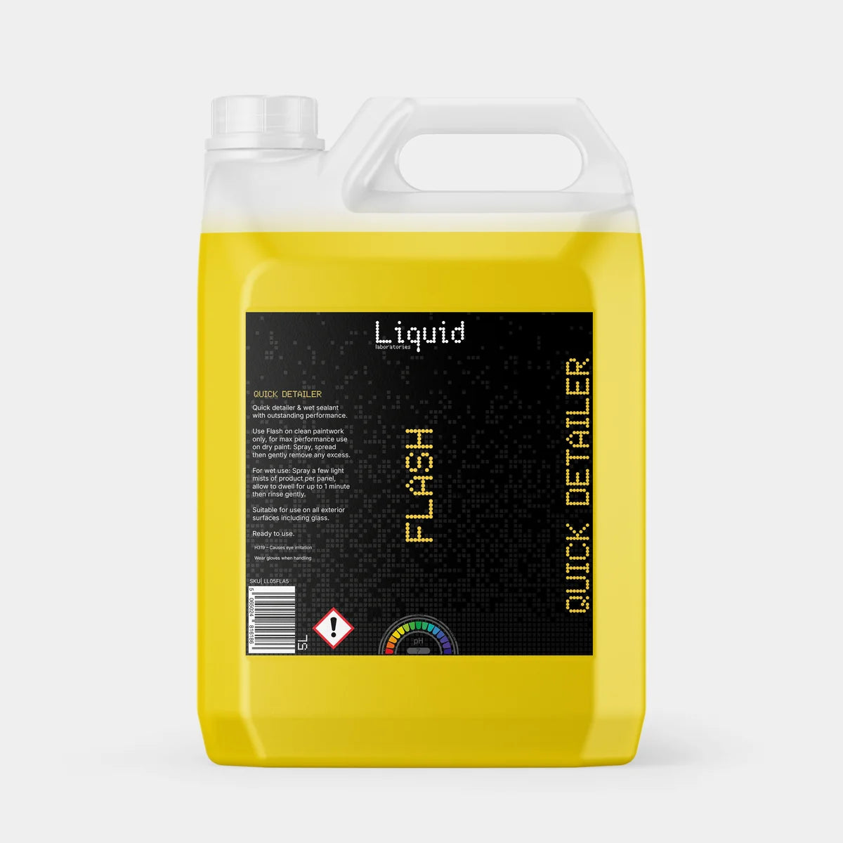 Liquid Labs Flash Exterior Quick Detailer & Wet Sealant – 500ml & 5 Litre