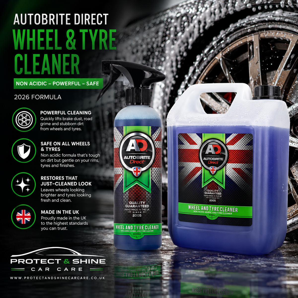Wheel & Tyre Cleaner - 500ml