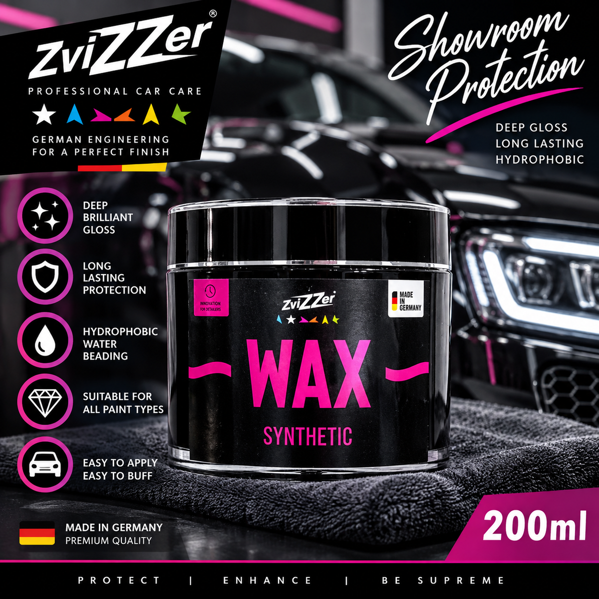 Zvizzer Synthetic Wax - 200ml