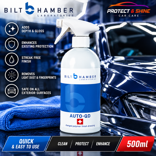 Bilt Hamber Auto-QD 500ml – Quick Detailer Spray | High Gloss Polymer Car Paint Finish
