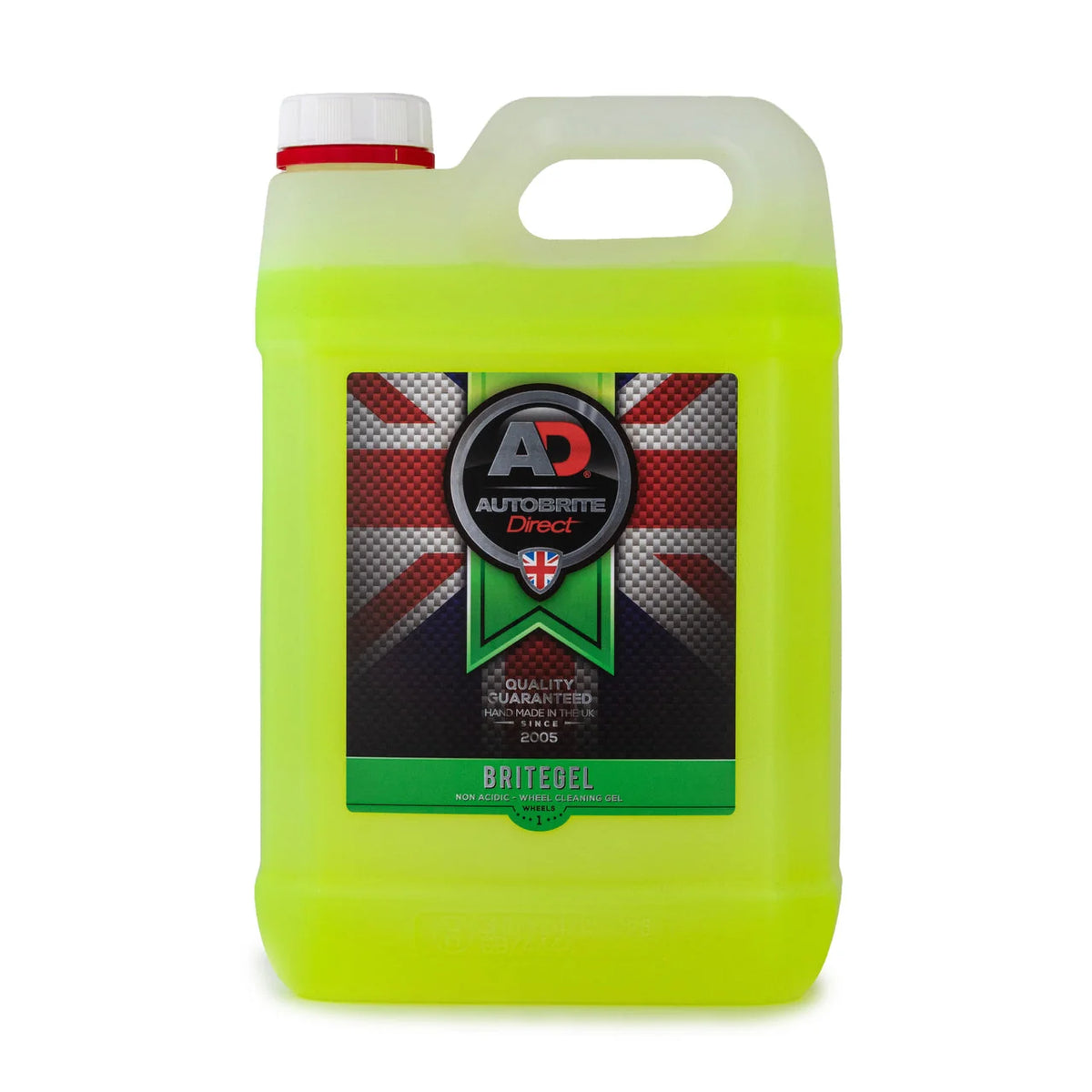 Autobrite Direct Britegel 2026 Non-Acidic Alloy Wheel Cleaner Gel – 500ml & 5L