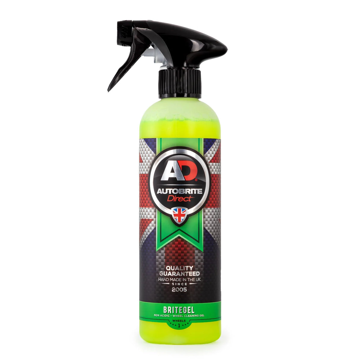 Autobrite Direct Britegel 2026 Non-Acidic Alloy Wheel Cleaner Gel – 500ml & 5L