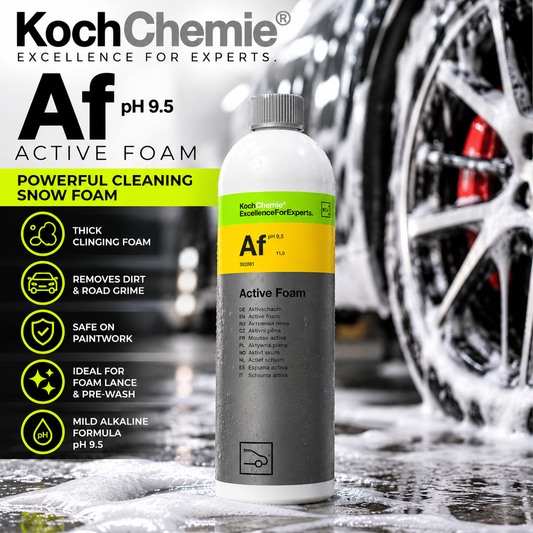 Koch Chemie Active Foam AF 1L – High Performance Snow Foam & Car Pre Wash Shampoo