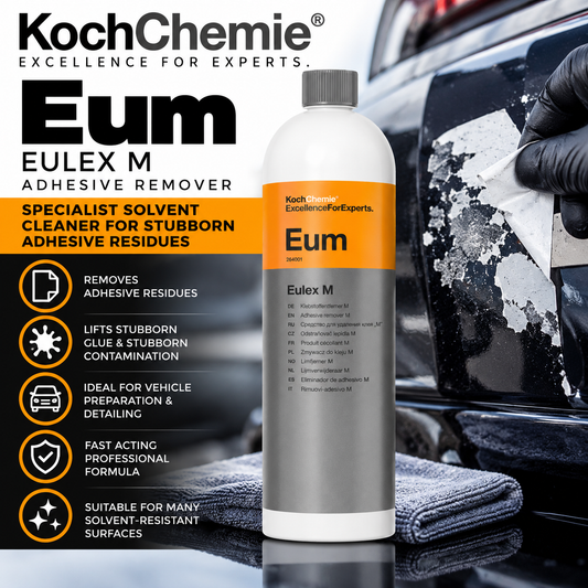 Koch Chemie Eulex M EUM 1L – Professional Adhesive, Glue & Sticker Residue Remover