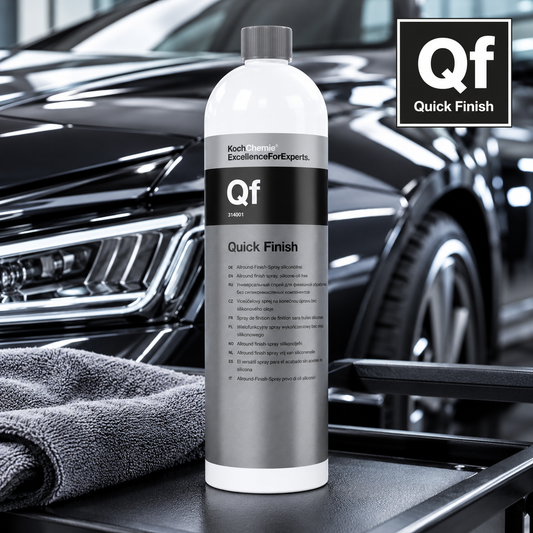 Koch-Chemie Qf Quick Finish 1L – Silicone-Free Quick Detailer & High Gloss Finishing Spray