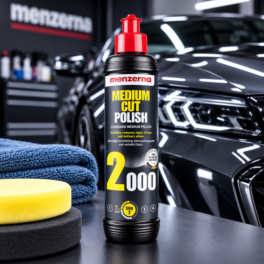 Menzerna 2000 Medium Cut Polish 250ml – Car Paint Scratch & Swirl Remover