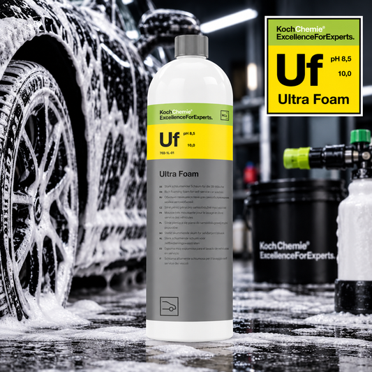 Koch-Chemie UF Ultra Foam 1 Litre – High Foaming Car Shampoo & Snow Foam