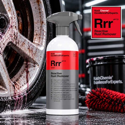 Koch-Chemie RRR Reactive Rust Remover 500ml – Acid-Free Iron Fallout & Brake Dust Remover