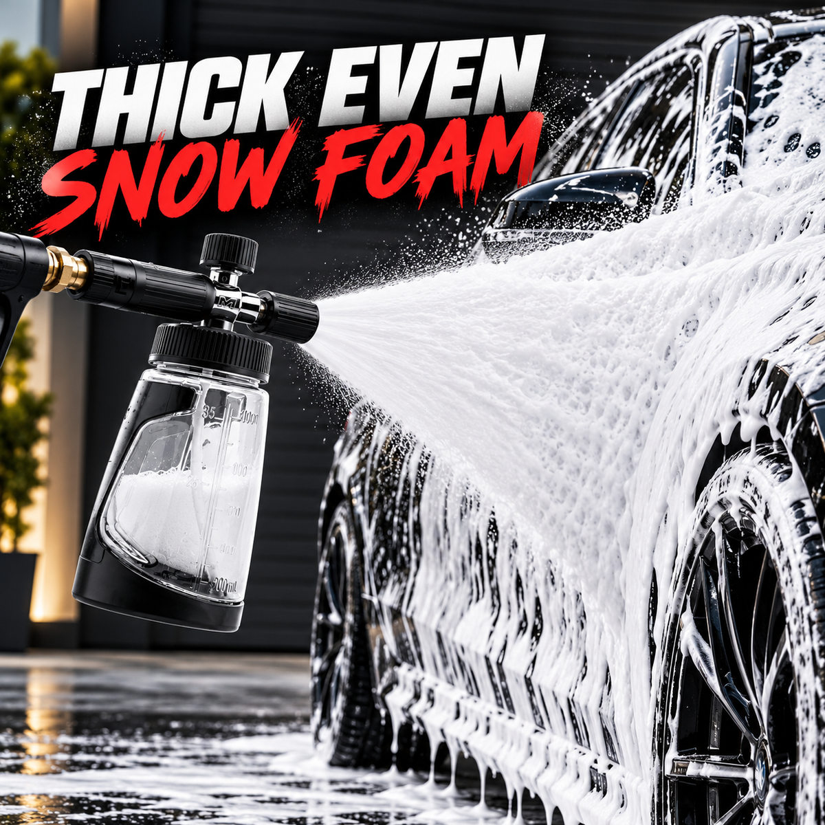 Maxshine Snow Master Foam Cannon V2 – Black | 1L Pressure Washer Snow Foam Lance