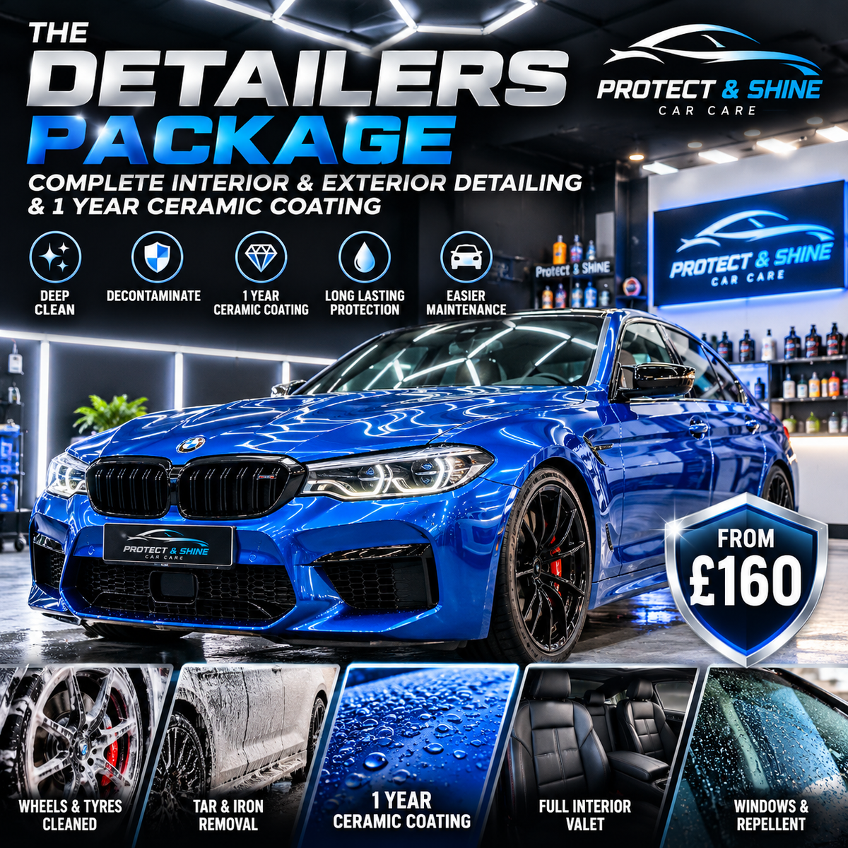 The Detailers Package – Full Car Detailing & 1 Year Ceramic Coating | Aberdeen