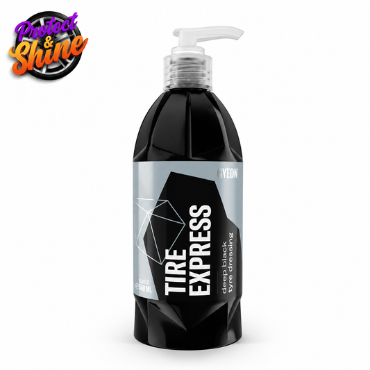 GYEON Q²M Tire Express 500ml – Deep Black Tyre Dressing & Protection