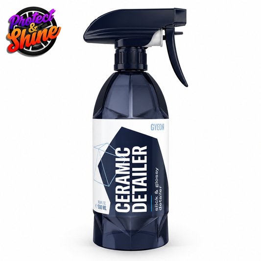 GYEON Q²M Ceramic Detailer 500ml – SiO₂ Ceramic Quick Detailer, High Gloss & Hydrophobic Protection