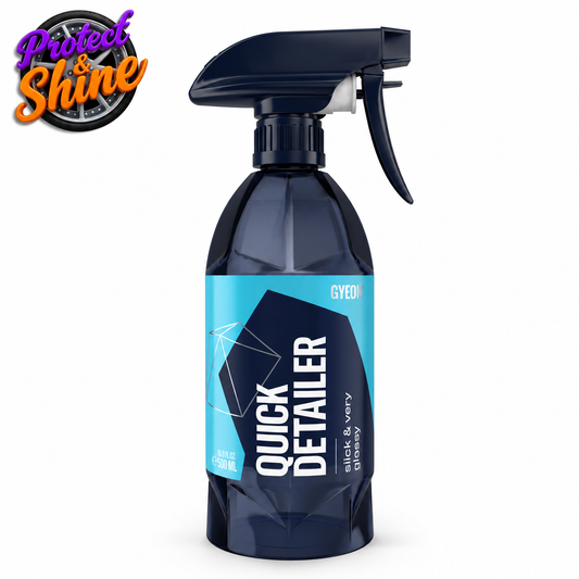 GYEON Q²M Quick Detailer 500ml – High Gloss Car Detailing Spray & Drying Aid