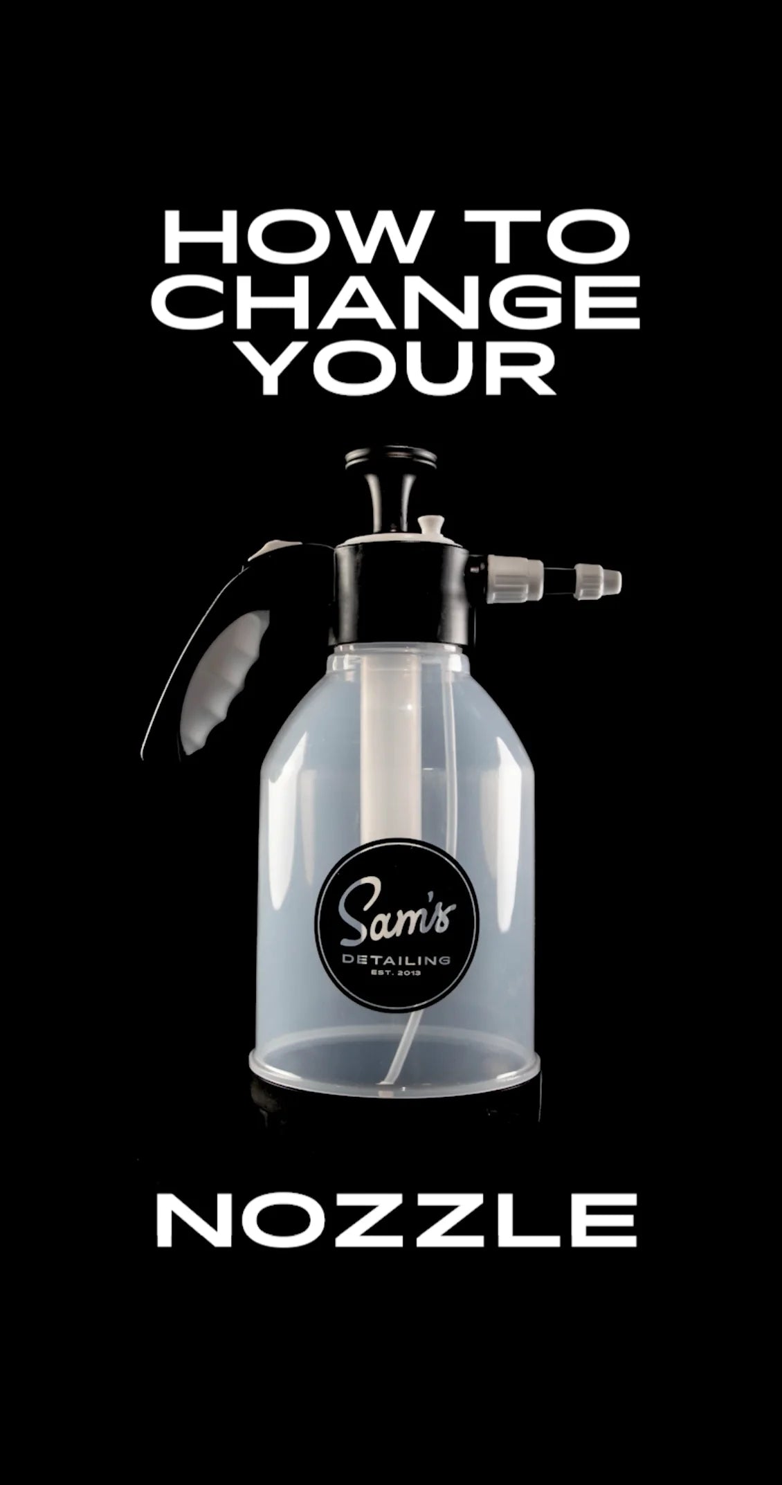 Sam's Detailing - Pressure Spray Bottle