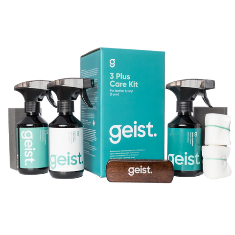 GEIST. 3 PLUS CARE KIT FOR LEATHER & VINYL (3 YRS+)