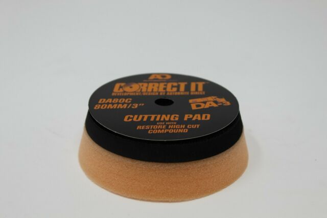 Correct It! DA3 Dual Action Machine Polisher Pads.